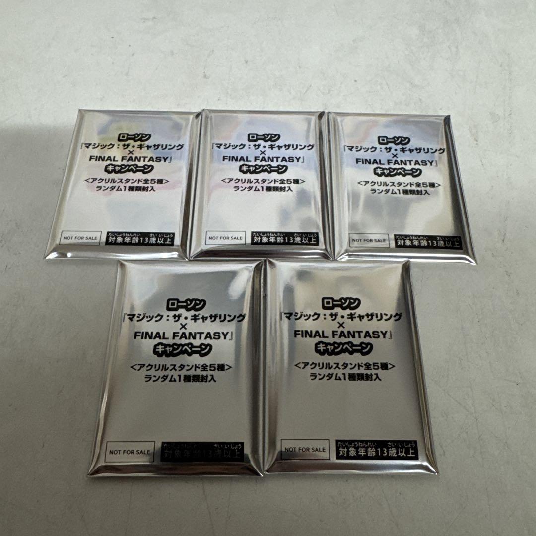 【おしゃれ】 未開封 MTG FINローソン限定 アクリルスタンドトークン 5個 マジック：ザ・ギャザリング