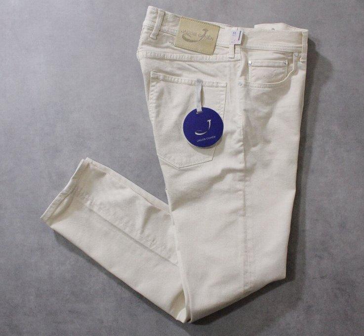 JACOB COHEN★新品6万円程度 ヤコブコーエン オフ白デニム 33インチ