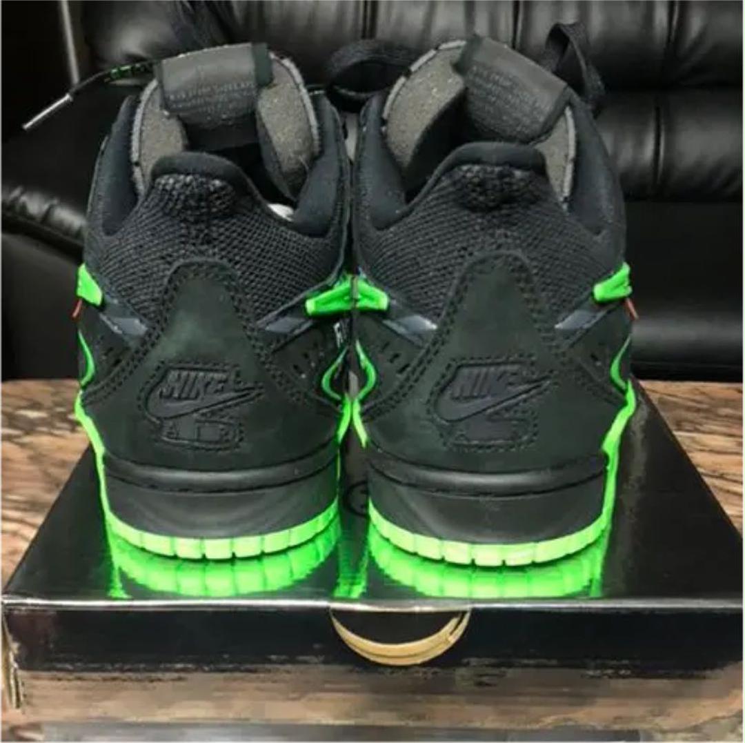未使用27.0㎝ NIKE Off-White RUBBER DUNK 黒 緑 EfG7T-m88442820872 高品質通販