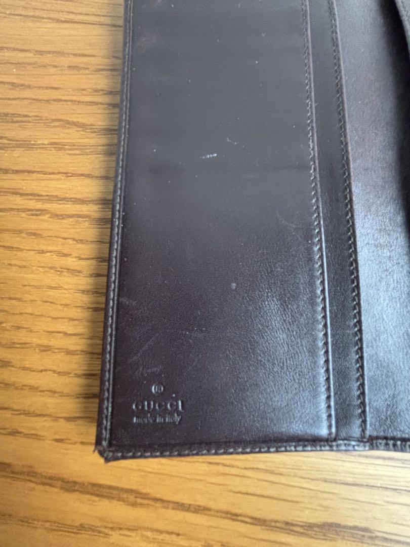 GUCCIレディースバックとGUCCI財布のセット　ショルダー　長財布　ブラウン