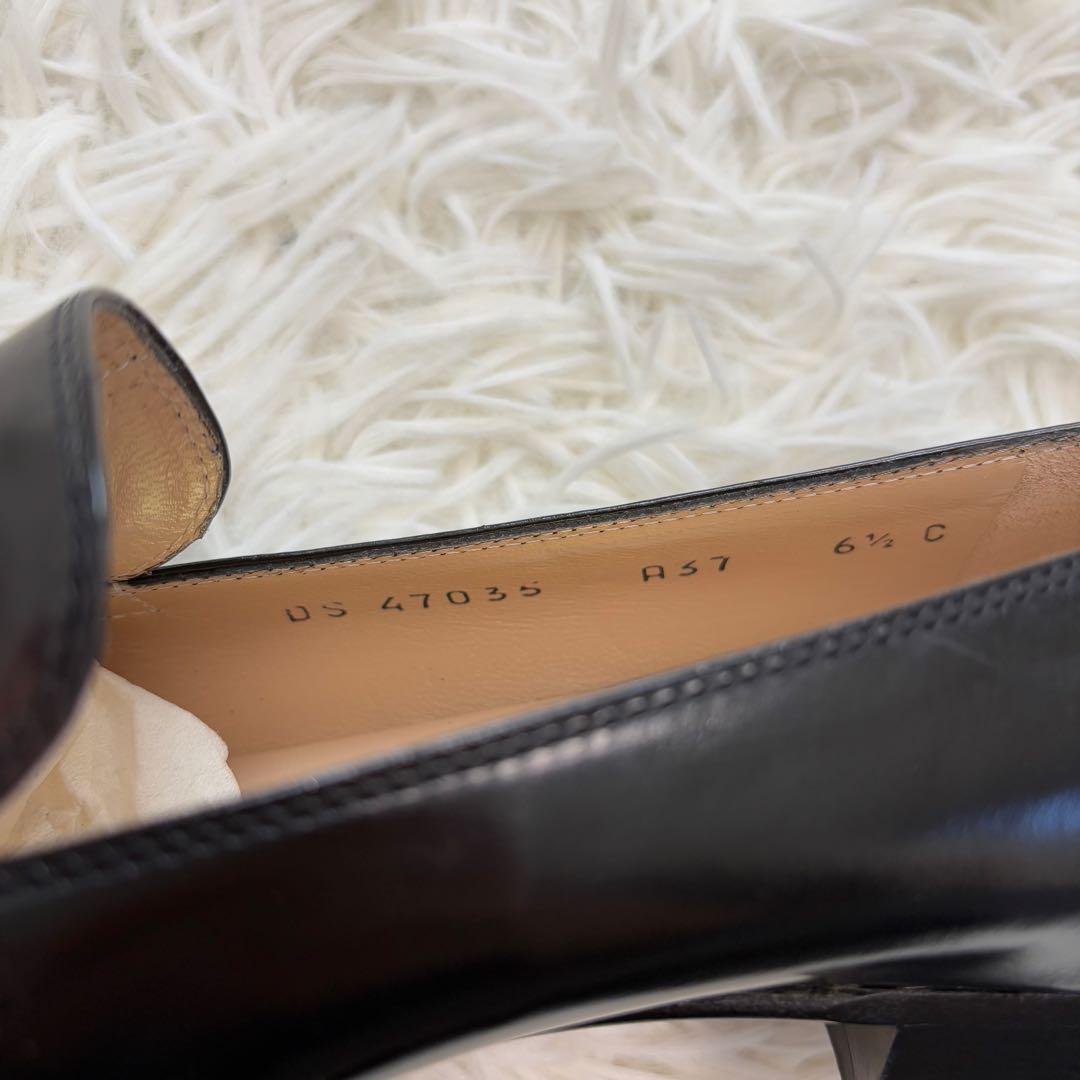 未使用✨Ferragamo ガンチーニ金具 ローファー ブラック 6½
