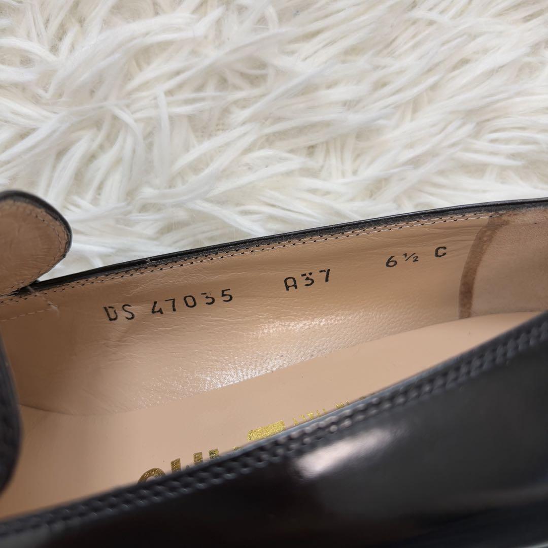 未使用✨Ferragamo ガンチーニ金具 ローファー ブラック 6½