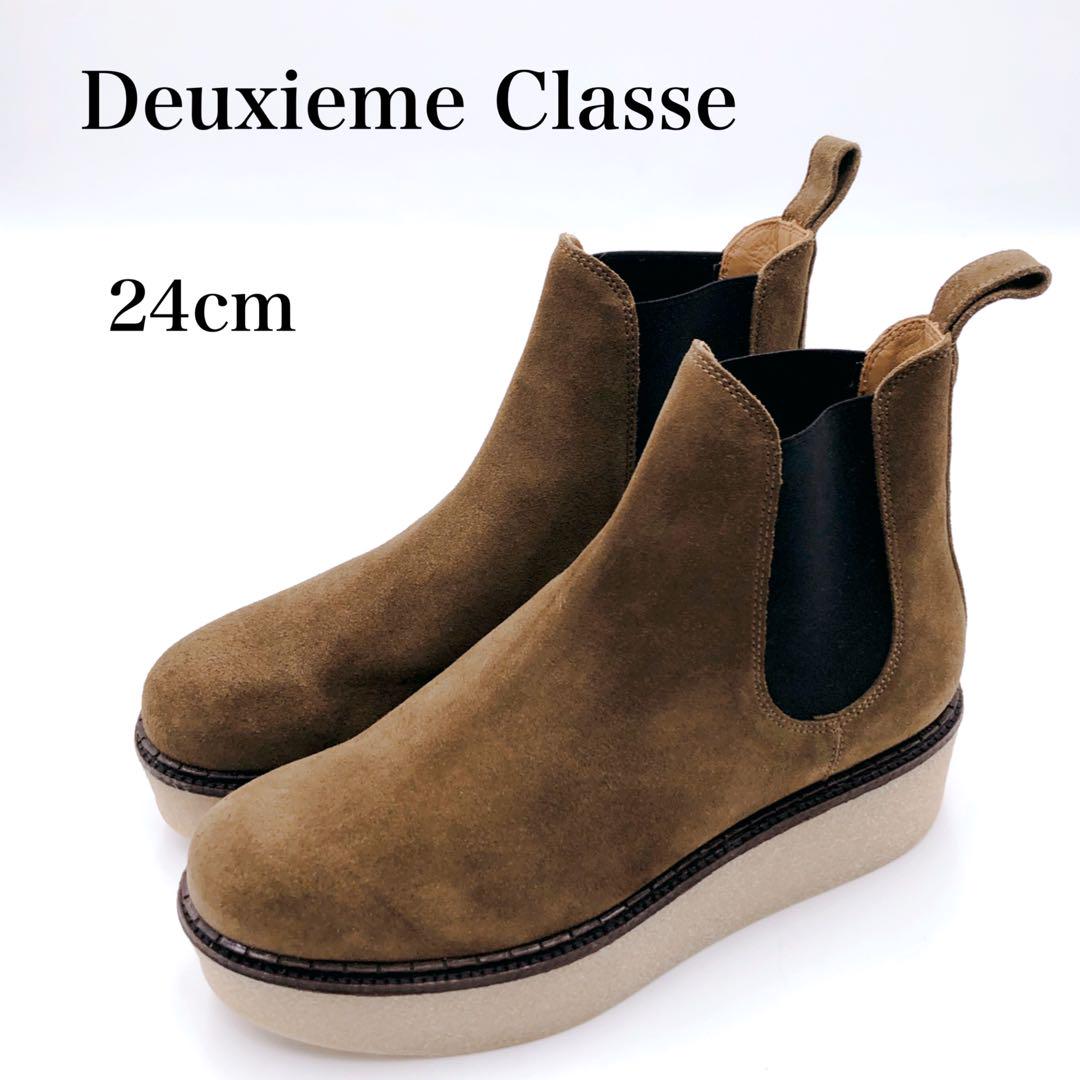 Deuxieme Classe FLAMINGOS サイドゴアブーツ Deuxieme Classe flamingos サイドゴアブーツ サイズ38