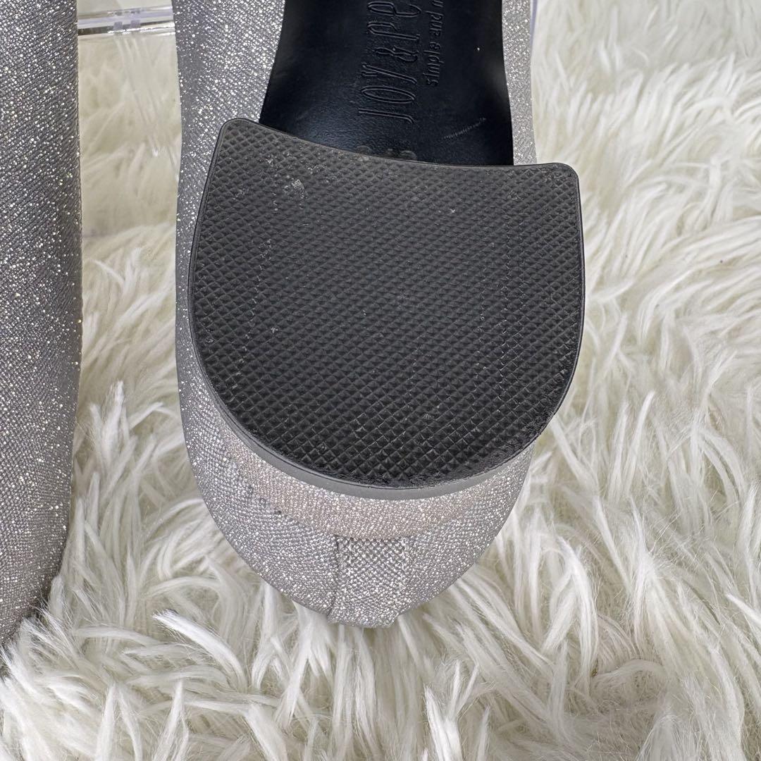 staccato ラナ　ビジュー　バックル　パンプス　ラメ　24センチ staccato ラナ ビジュー バックル パンプス ラメ 24センチ