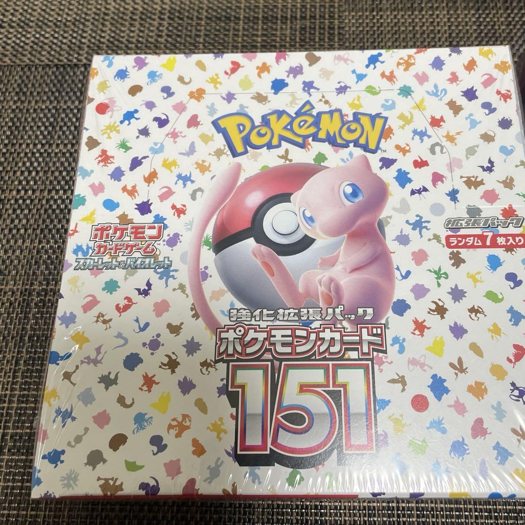 ポケモンカード151 box シュリンク付き　未開封