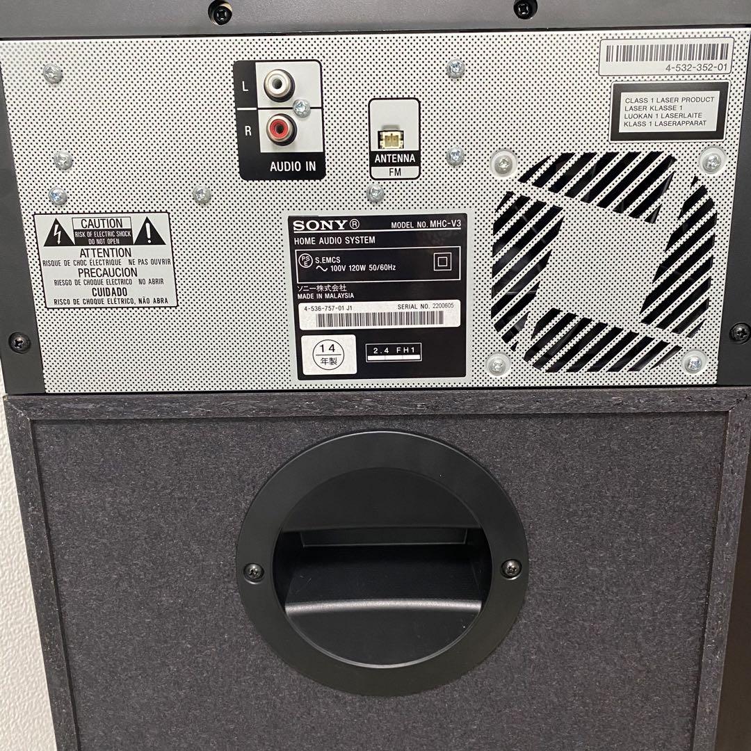 美品】【リモコン・取説付】SONY MHC-V3 爆音モンスター