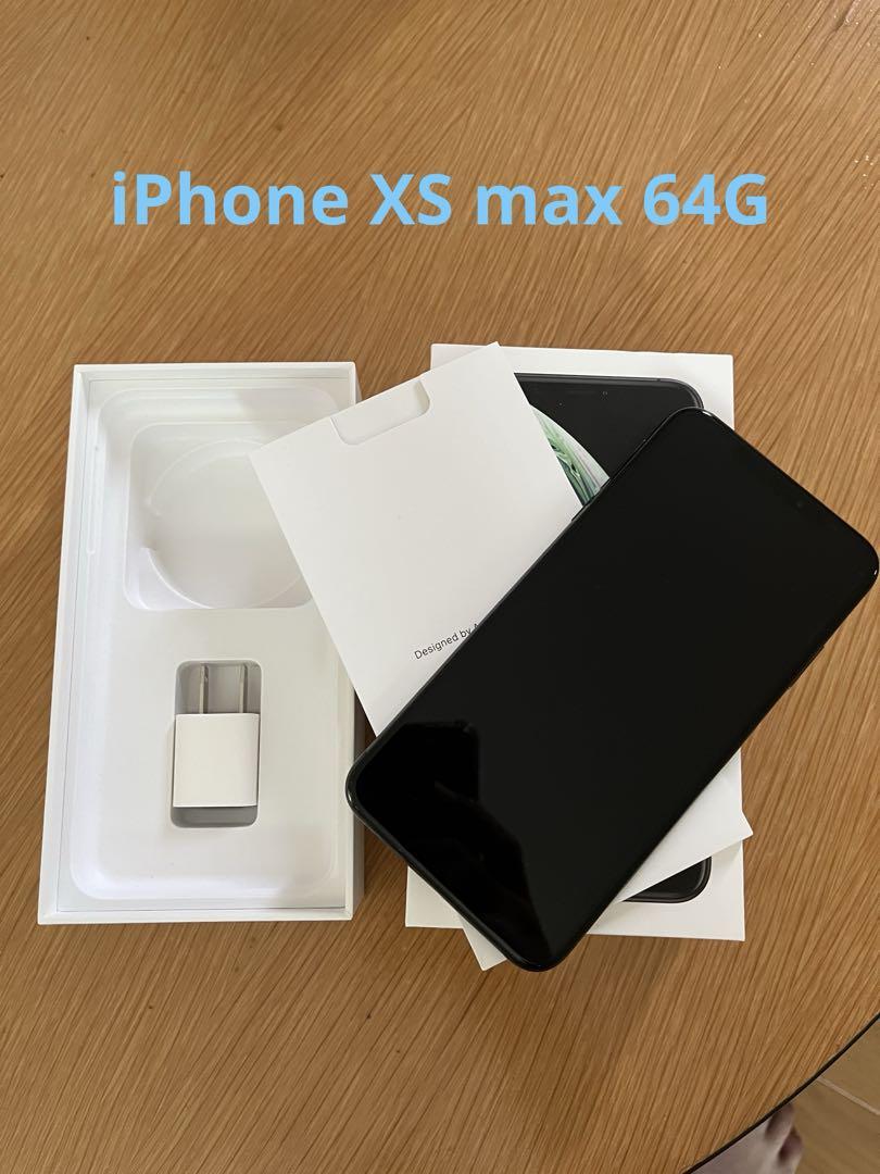 Apple iPhone XS max 64G ブラック