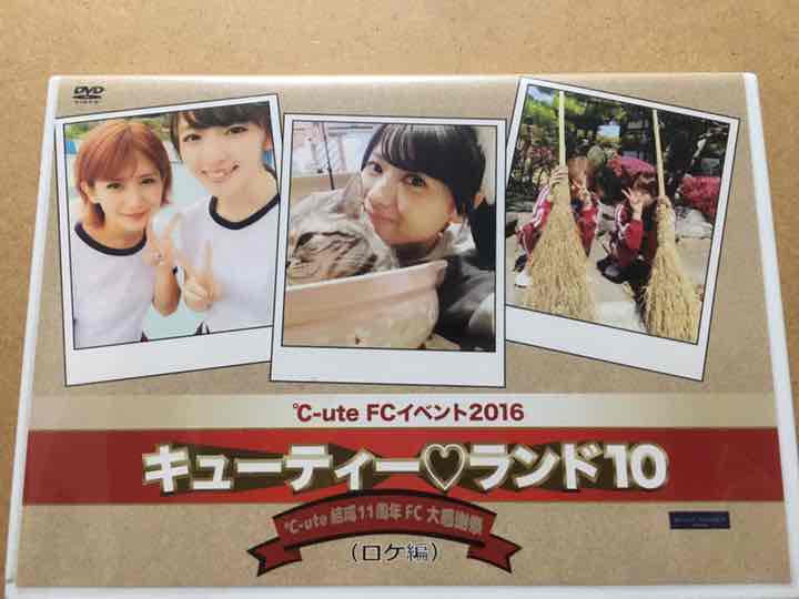 在庫処分セール テ ℃-ute メルカリ - DVD キューティーランド10(ロケ編) FCイベント2016 ミュージック