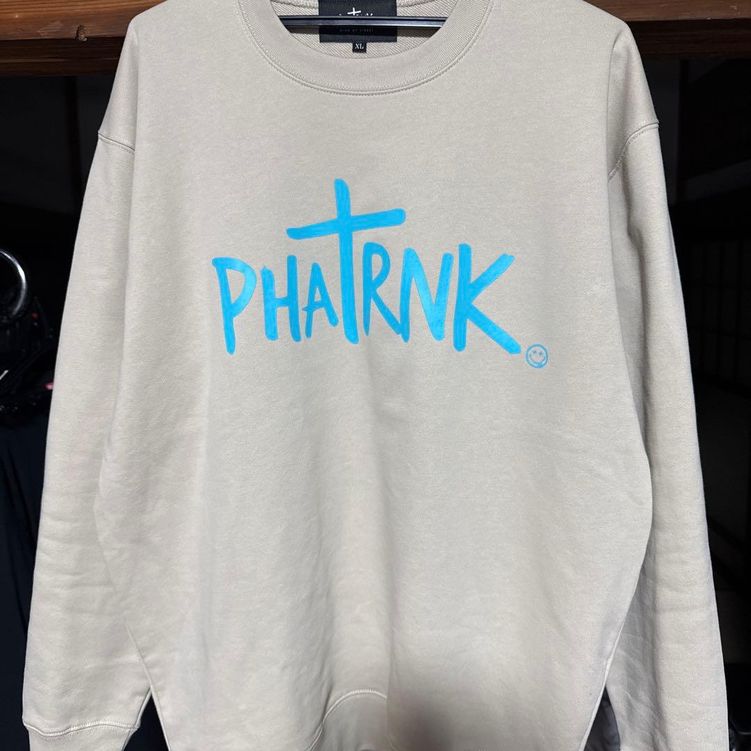 PHATRNK XL ベージュ スウェット
