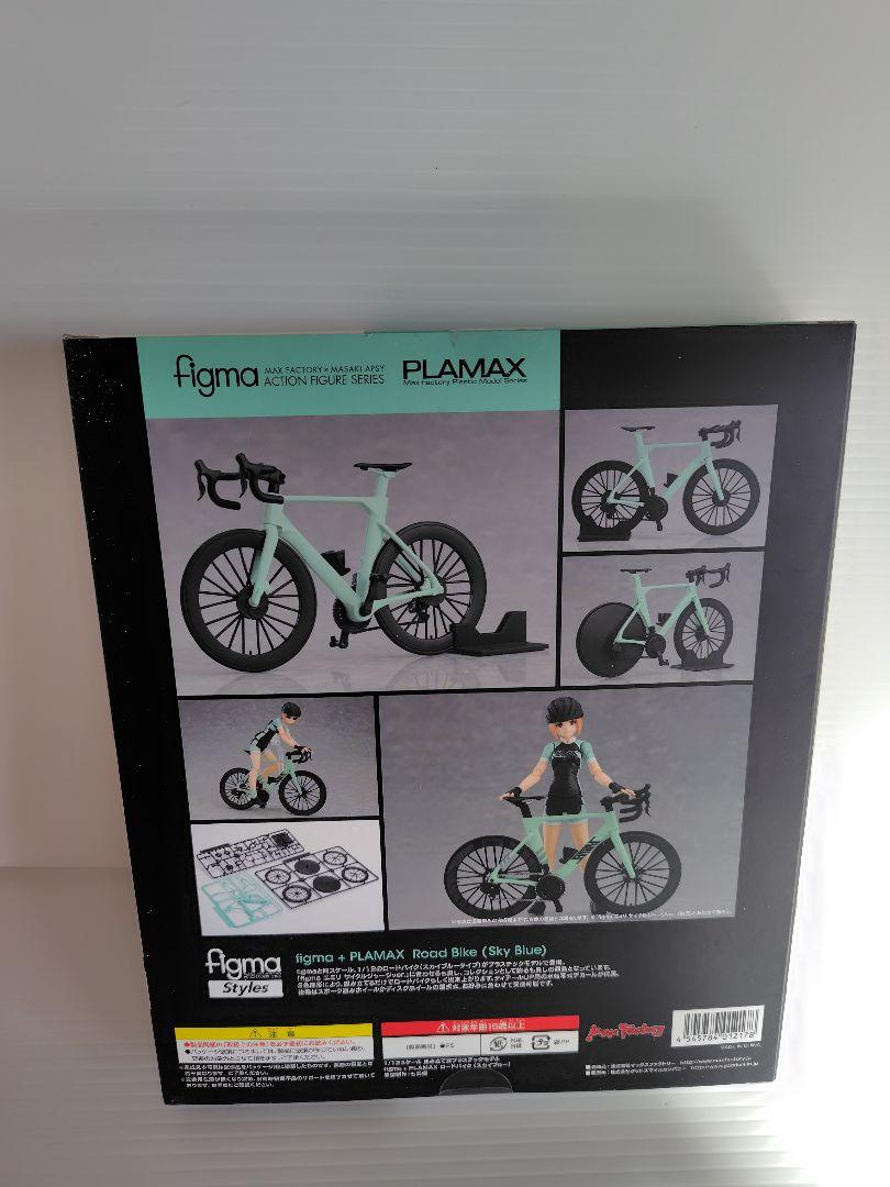 限定品　figma + PLAMAX ロードバイク (スカイブルー)