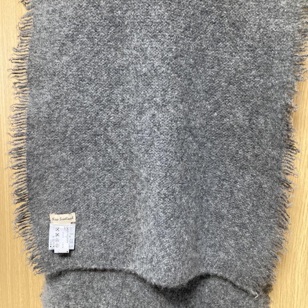 アングローバルショップで購入【New Scotland】￼カシミヤ100ストール
