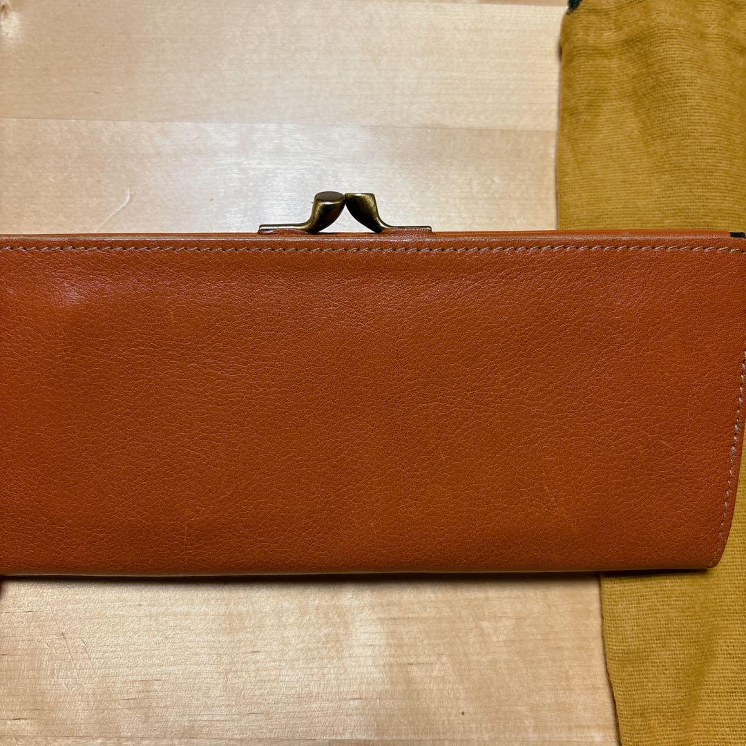 IL BISONTE イルビゾンテ ガマ口 長財布