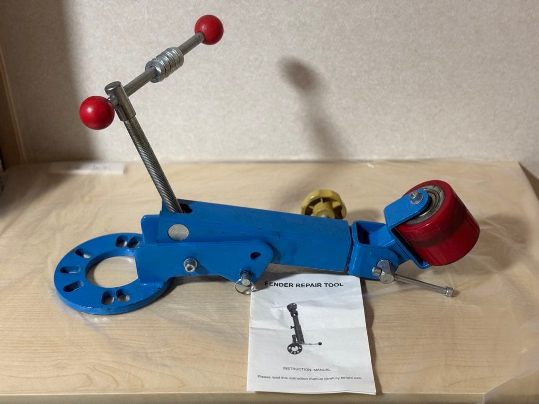 フェンダー爪折り機