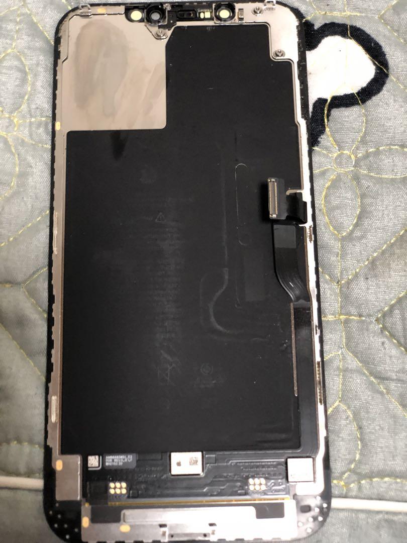 iPhone用 ブラック保護フィルム 12 promax