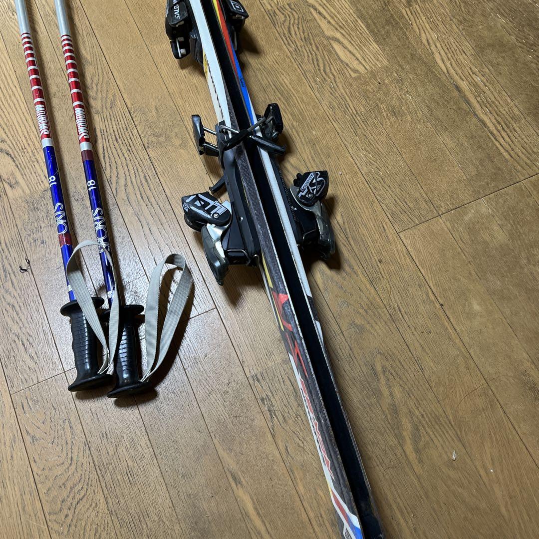 Salomon RCK 65スキー板とポールセット