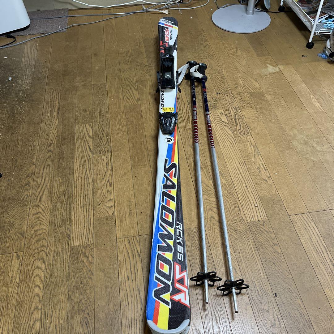 Salomon RCK 65スキー板とポールセット
