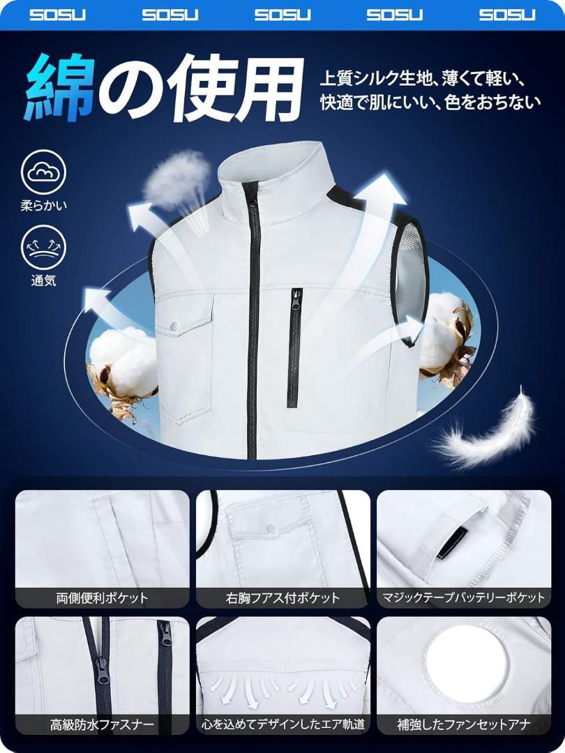 ⭐️空調服⭐️ファンバッテリーセット 40000mAh 大容量バッテリー