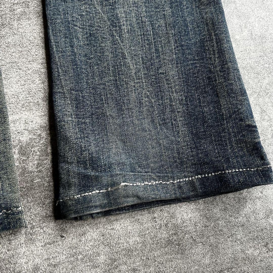 パンツ grunge led pepper wing flare denim y2k