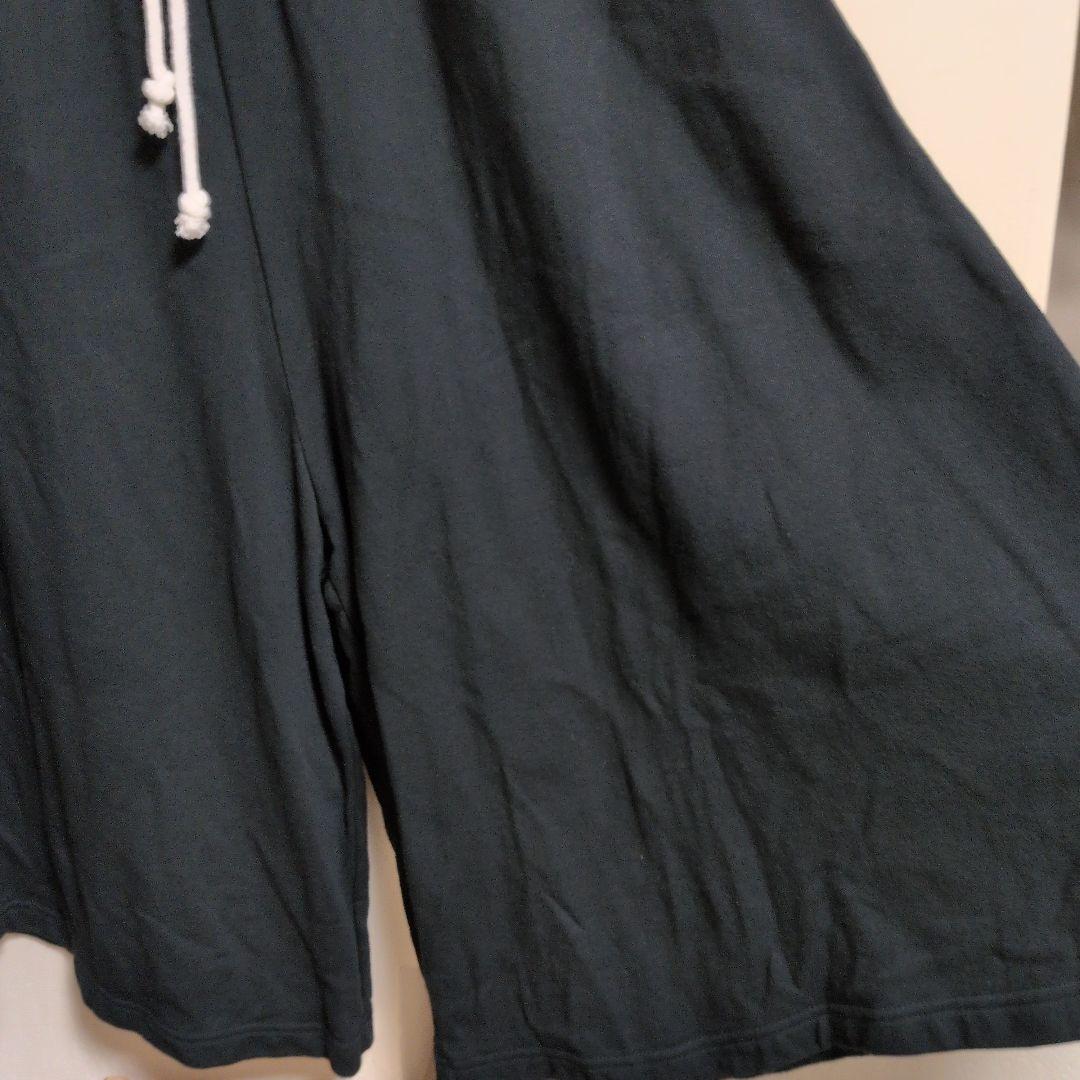 ワイドパンツ ブラックM