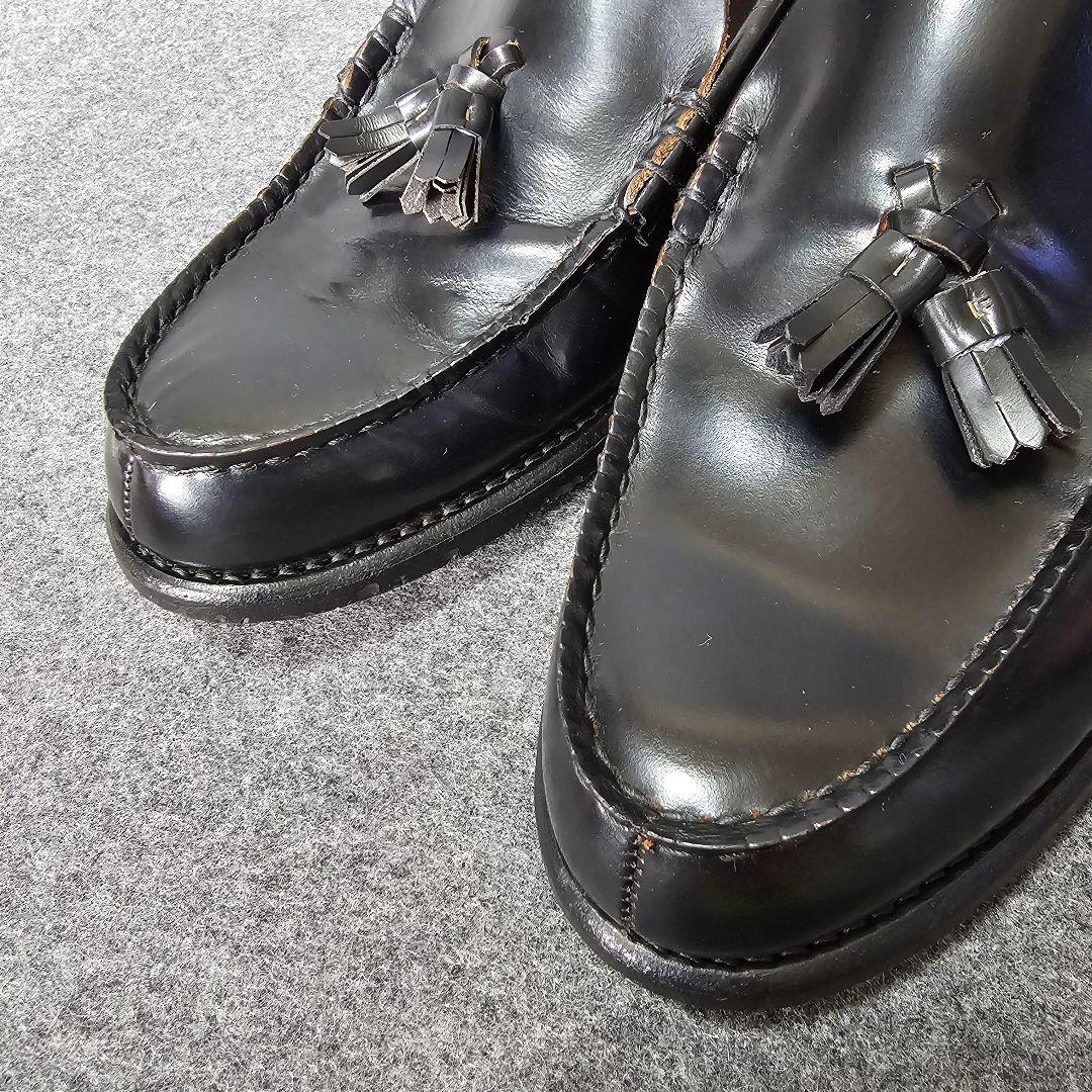 【REGALリーガル】2253本革オールレザー タッセルローファー 26.5黒
