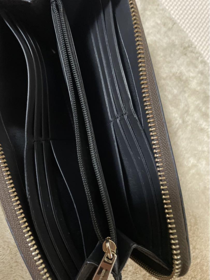 COACH ブラウンレザー 長財布