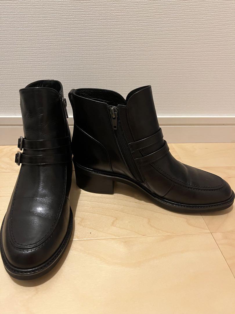 美品！MARGARET HOWELL idea レザー ショートブーツ