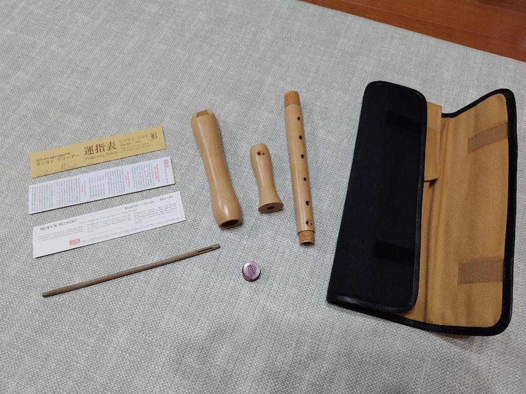値下げ】MOECK 木製ソプラノリコーダー