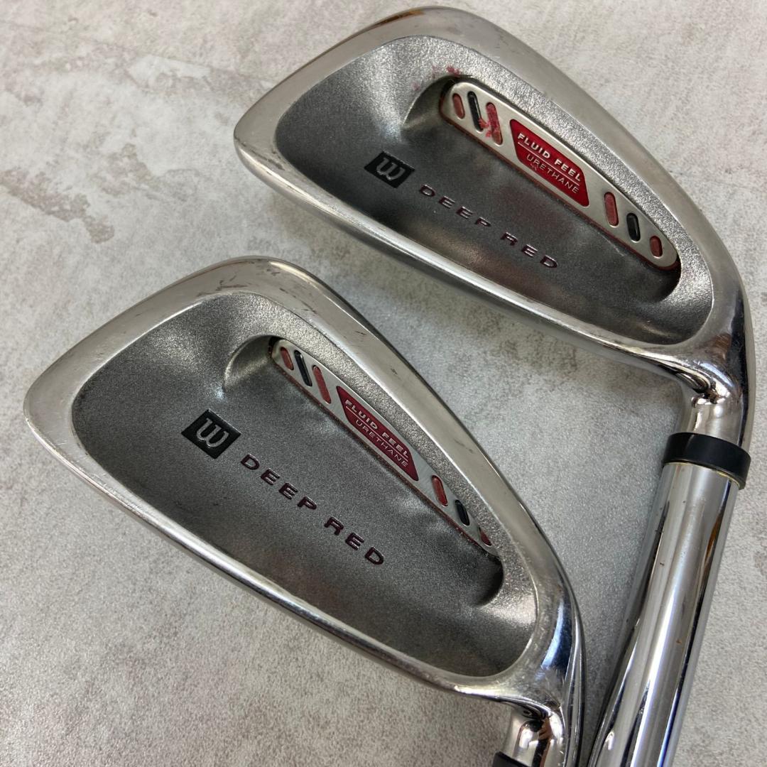 ウィルソン DEEP RED メンズゴルフ 3、4番 ロングアイアン SR