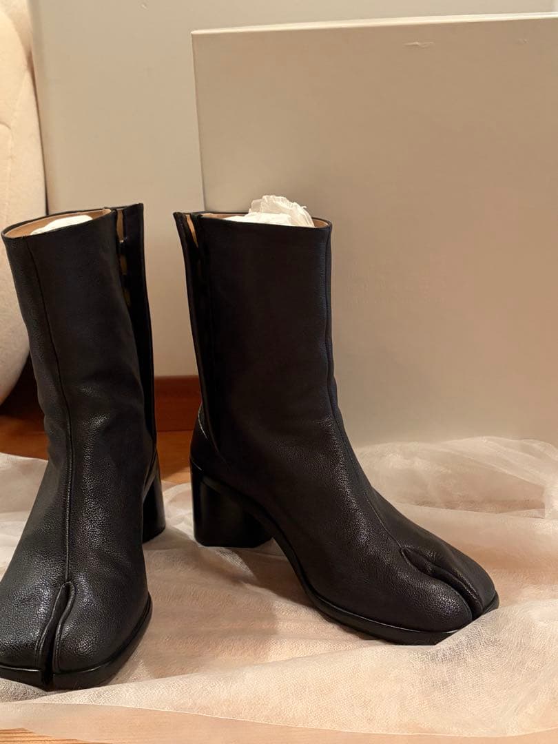 maison margiela 足袋 tabi ブーツ 40 6cm25.5cm・Maison Margiela