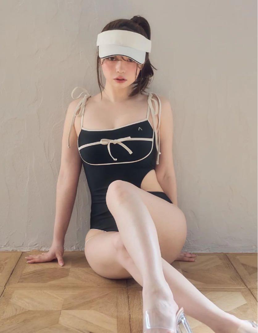 ANDMARY Natalie swimsuit Black アンドマリー 水着