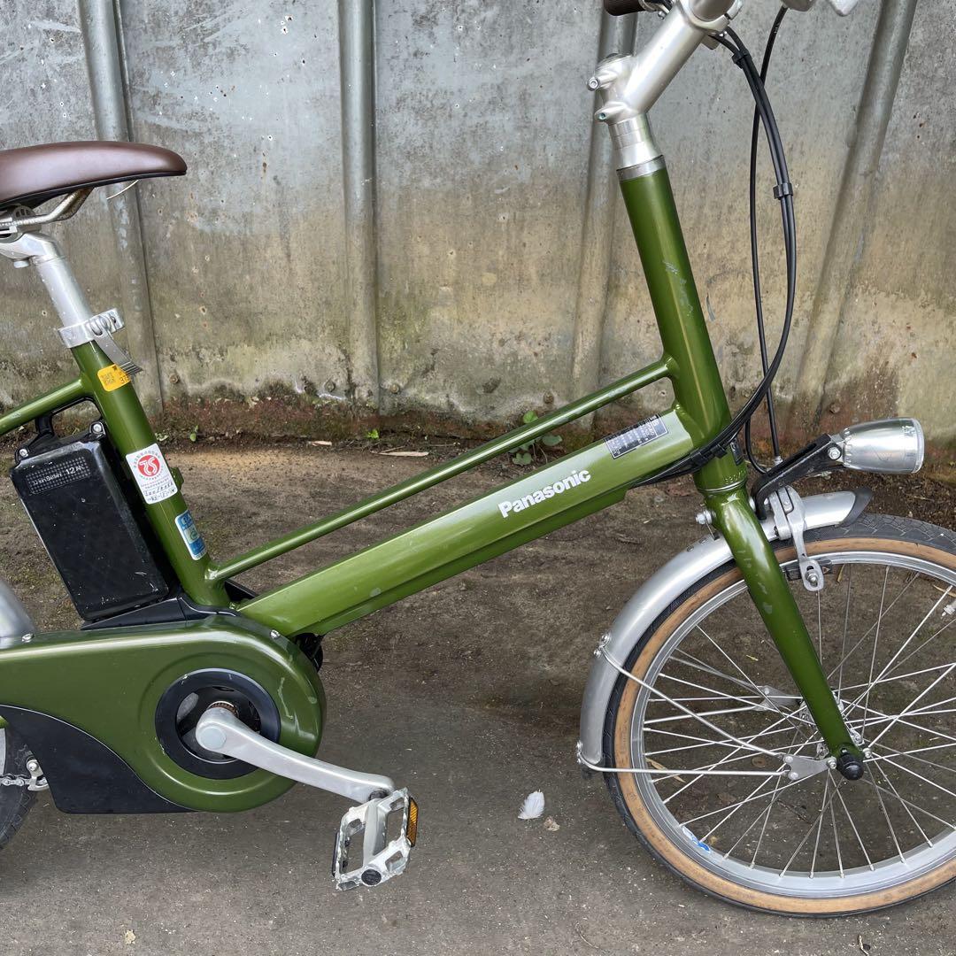 パナソニック 16Ah 電動自転車【中古】 Panasonicパナソニック電動アシスト自転車24インチ16Ah ブルー