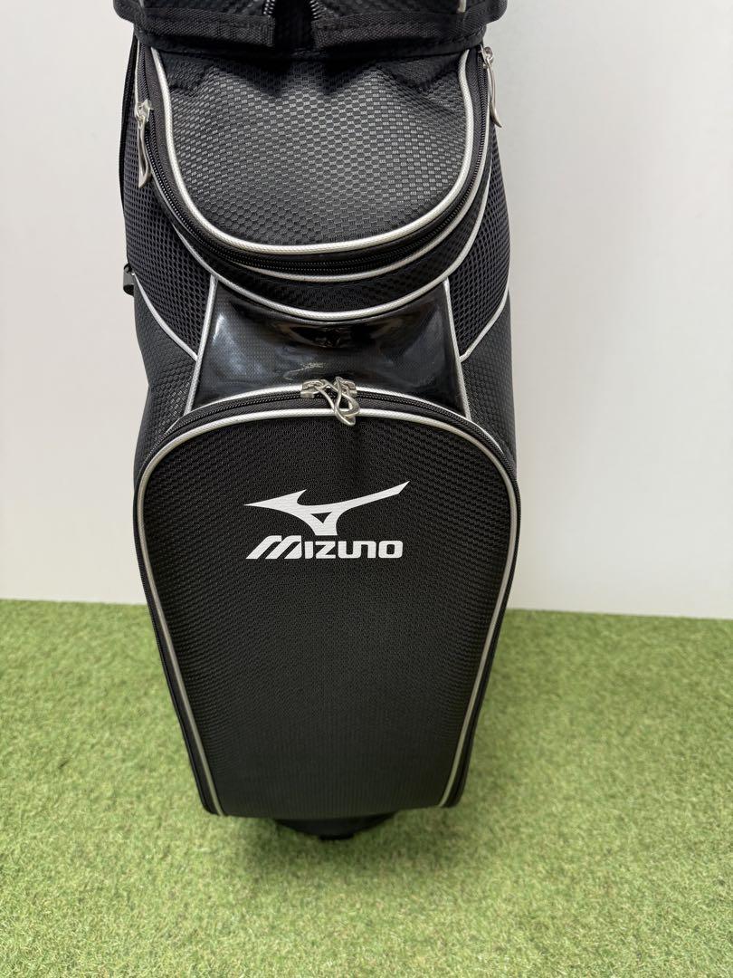 Mizuno キャディバッグ ゴルフ バッグ ブラック ケース