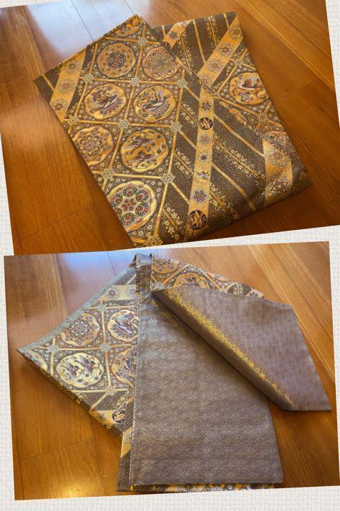 美品】色留袖4点セット 入学式 芝山 正絹 下がり藤家紋 七五三 美品】色留袖4点セット 入学式 芝山 正絹 下がり藤家紋 七五三