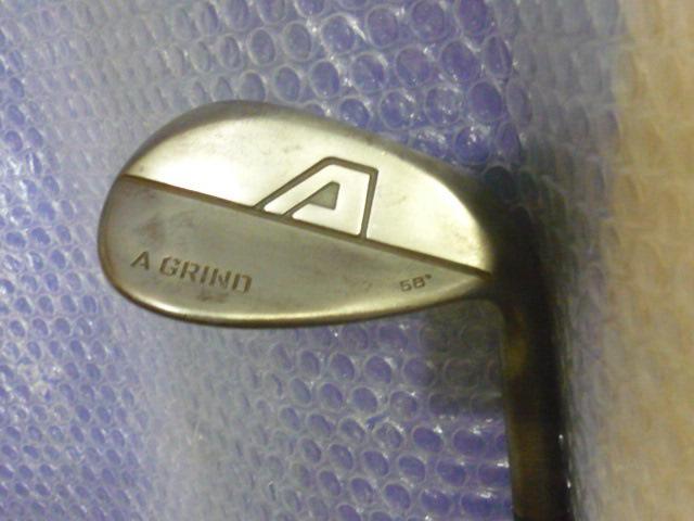 ノーメッキ仕様　A GRIND　WEDGE　58°　MCI 90  R