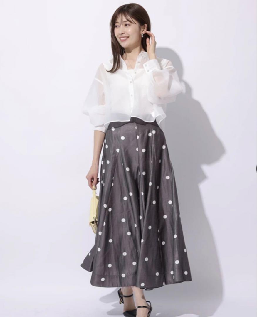 クロップドシアーシャツ×２ＷＡＹニットセット トップス