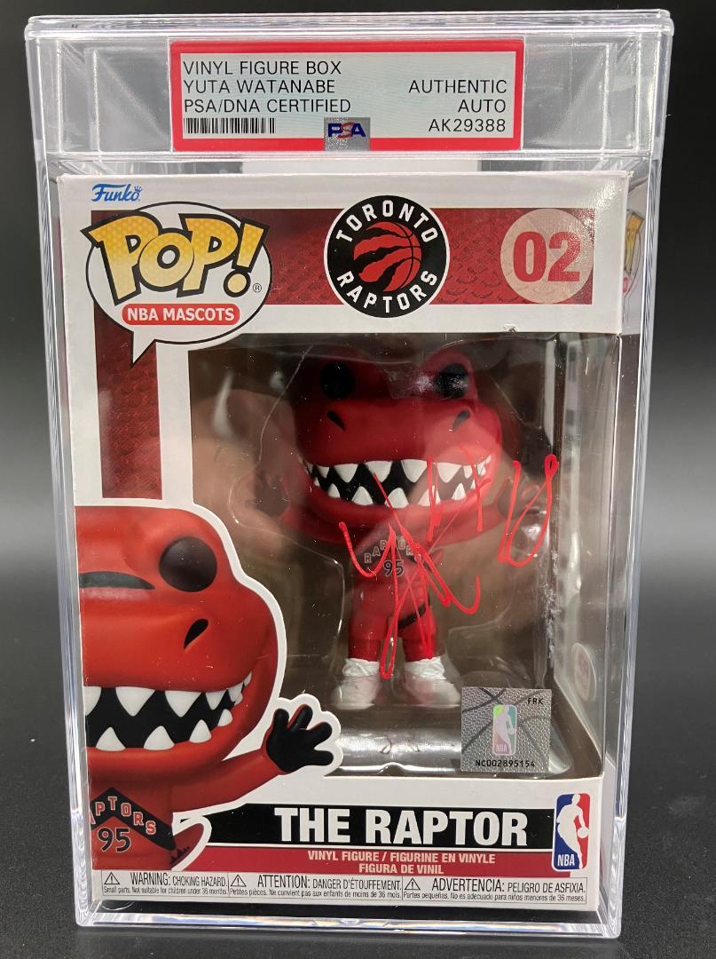 POP FUNKO 渡邊雄太 直筆サイン ラプターズ PSA マスコット
