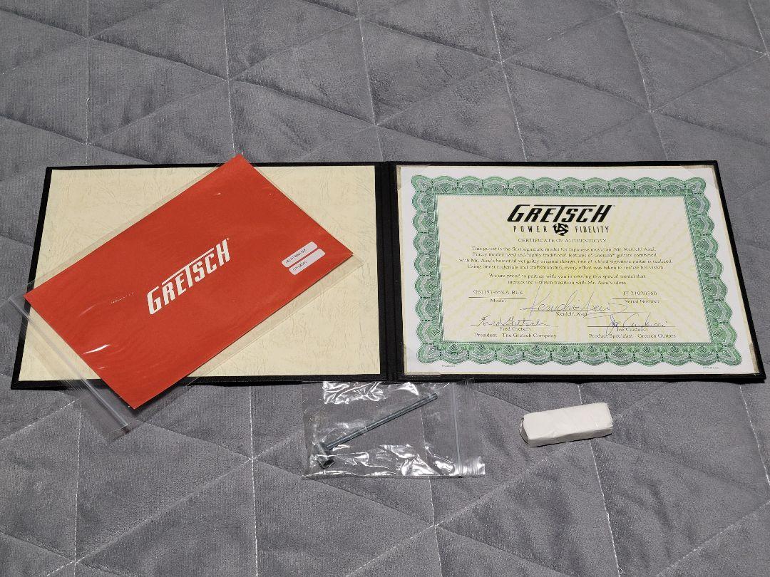 GRETSCH G6119T-65KA Black Cat 浅井健一シグネチャー