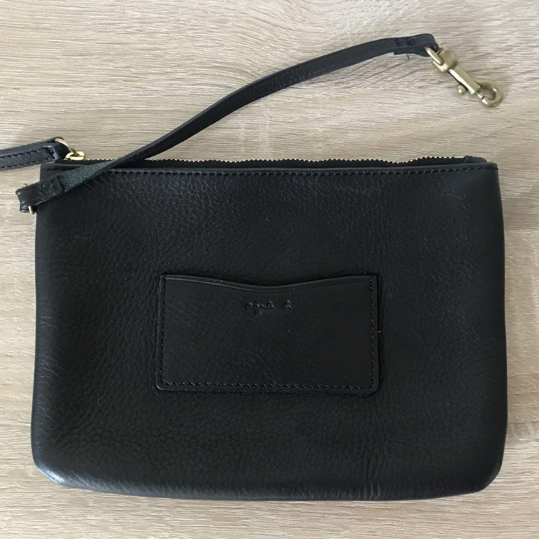 【極美品】agnes b. 2way ハンドバッグ ショルダー レザー ポーチ付 楽天市場】アニエスベー ポーチ（ハンドバッグ｜レディース