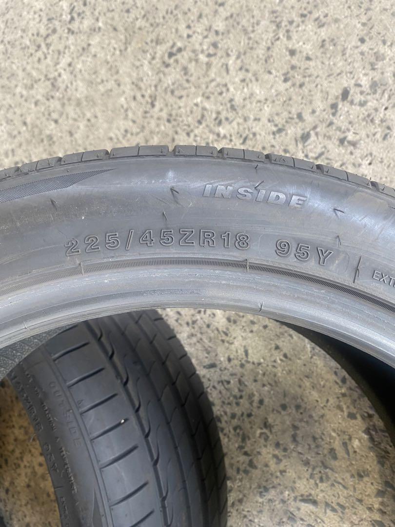 市村利行 様専用 225/45R18 タイヤ 4本 画像4