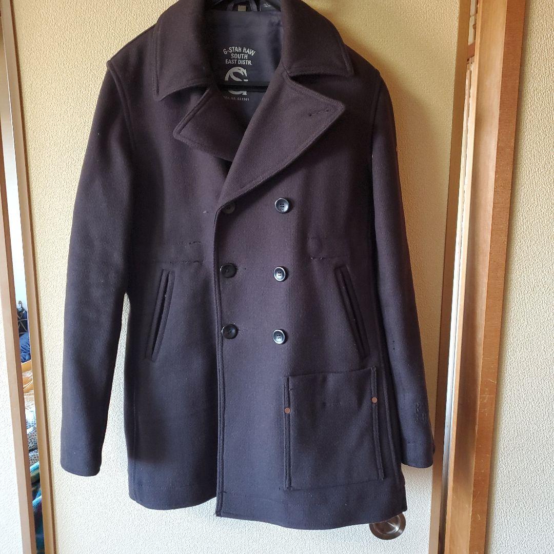 G-STAR RAW ピーコート GS3304 ネイビー