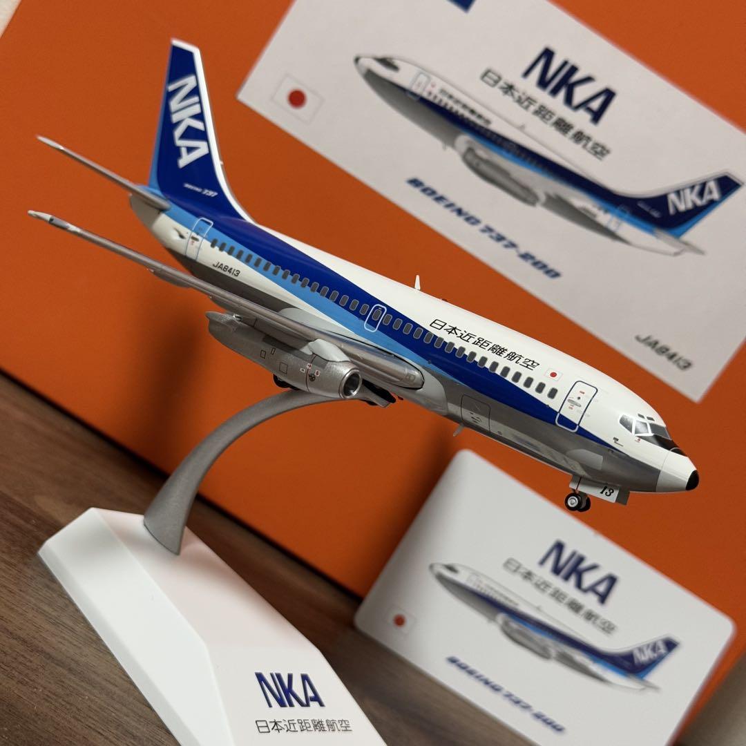 NKA 日本近距離航空 B737-200 JA8413 1/200 JC ANK 日本近距離航空 B737-200 ANA JA8413 1/200