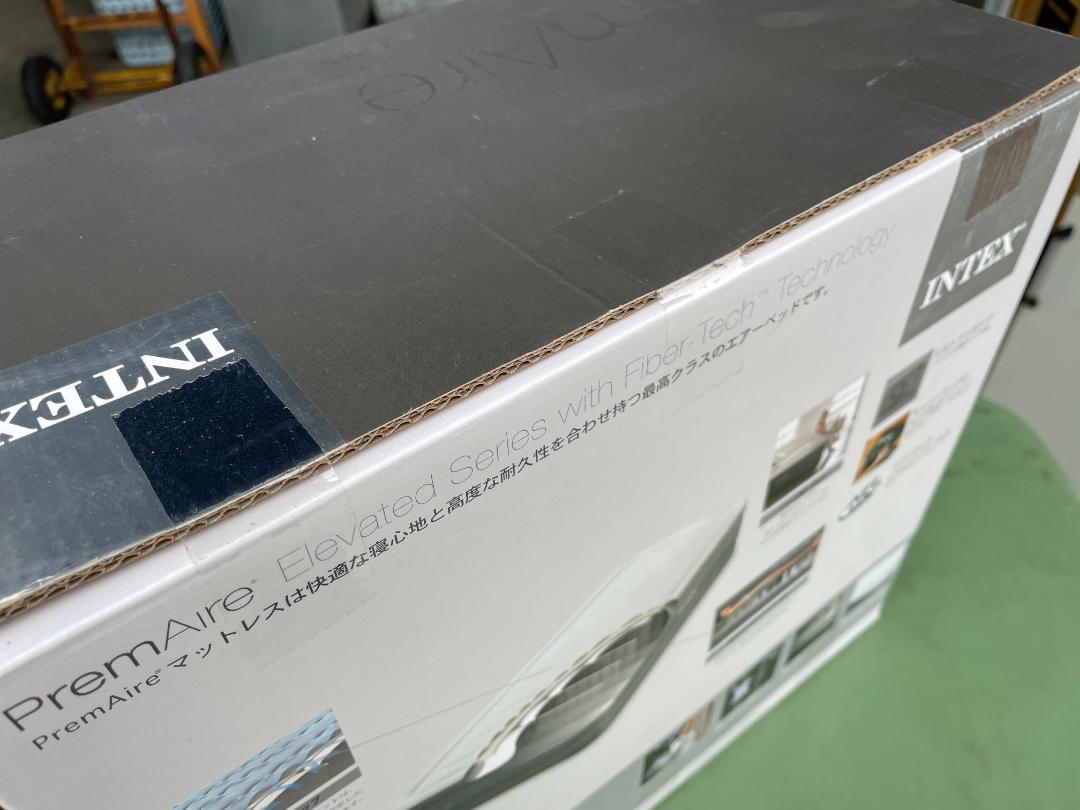 ★未使用★ INTEX エアーベッド PremAire シングル 電動ポンプ内蔵