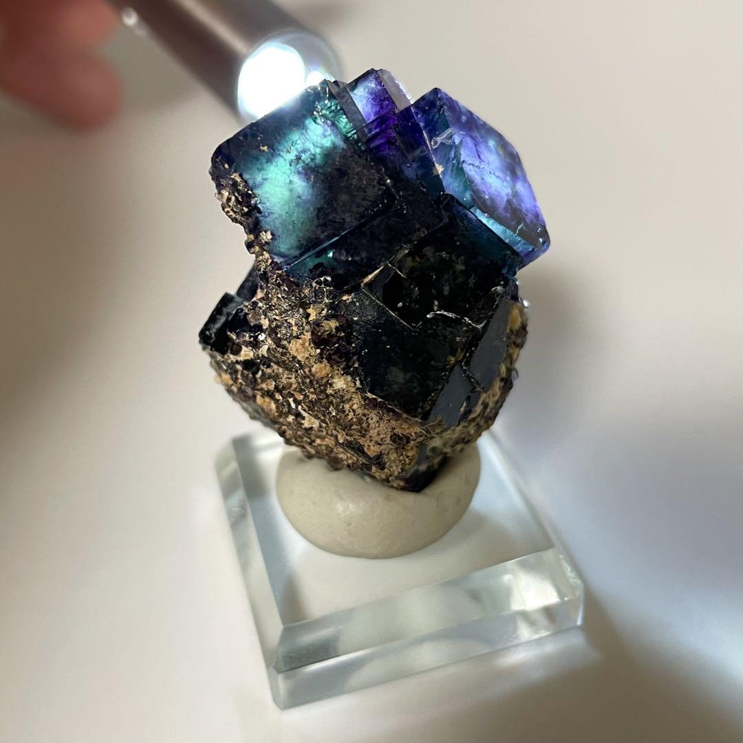 ナミビア オコルス産 フローライト標本