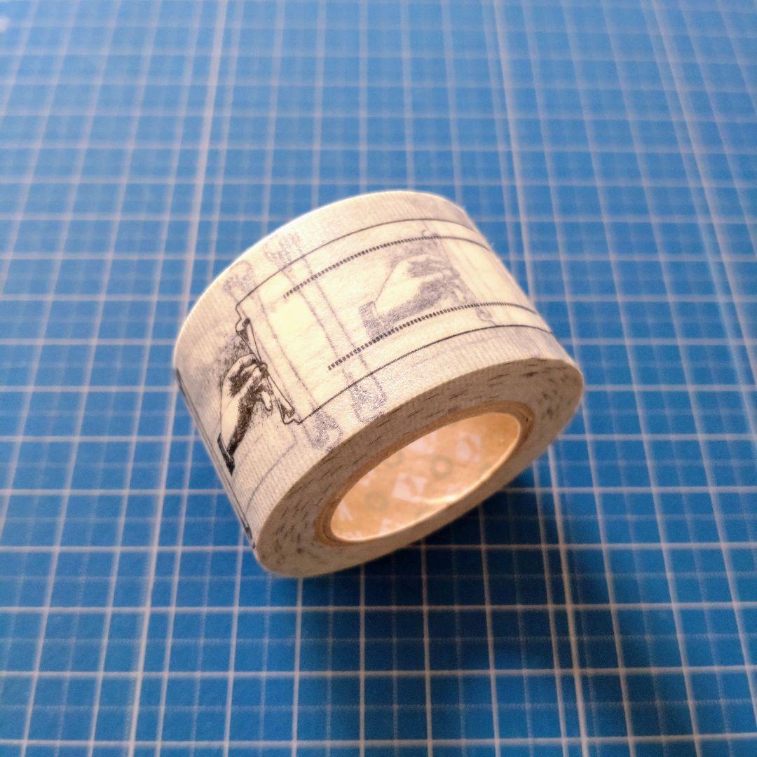 491.中古mt限定マスキングテープ茶芯手枠