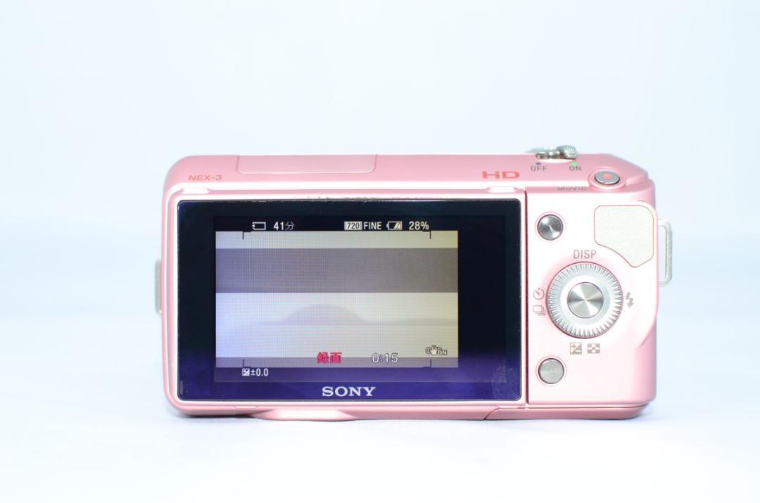 ☆使用少☆SONY NEX-3 E18-55mm OSS レンズkit