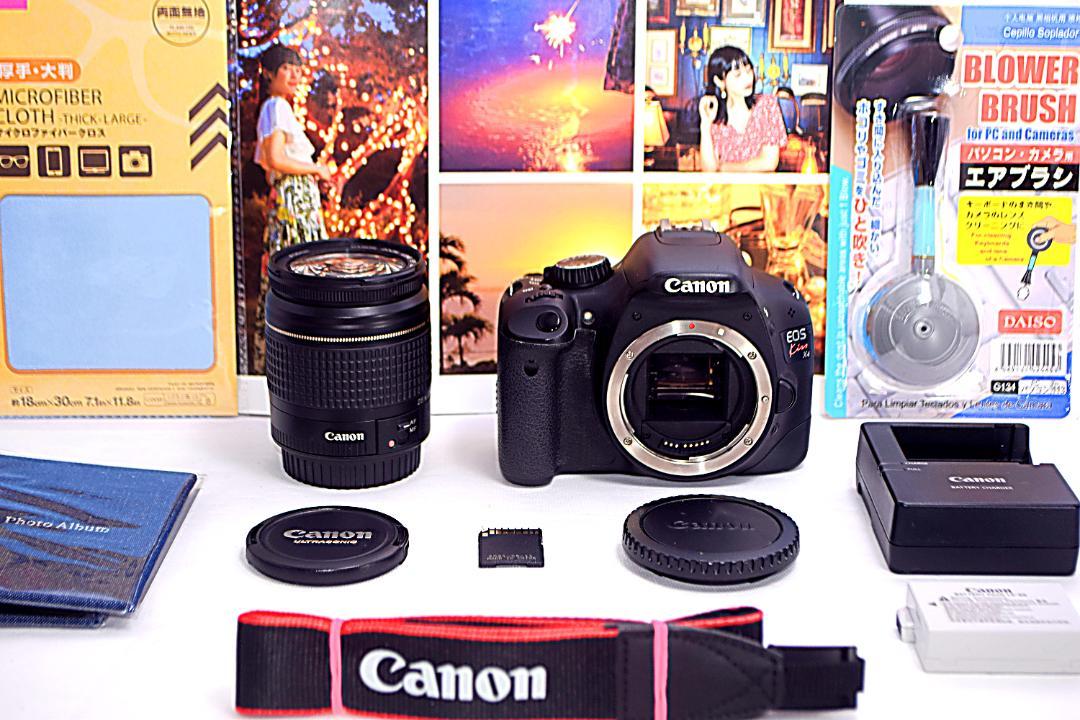 ❄️Canon EOS kiss x4 スマホ転送 一眼レフ カメラ キヤノン