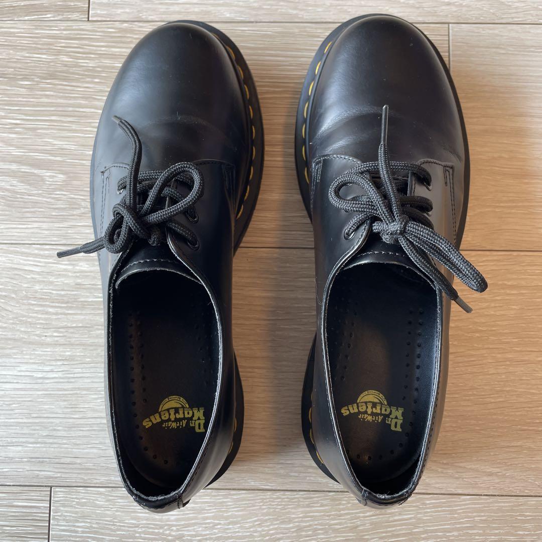 Dr.Martens 3ホール 1461PW 25cm(UK6) BLACK