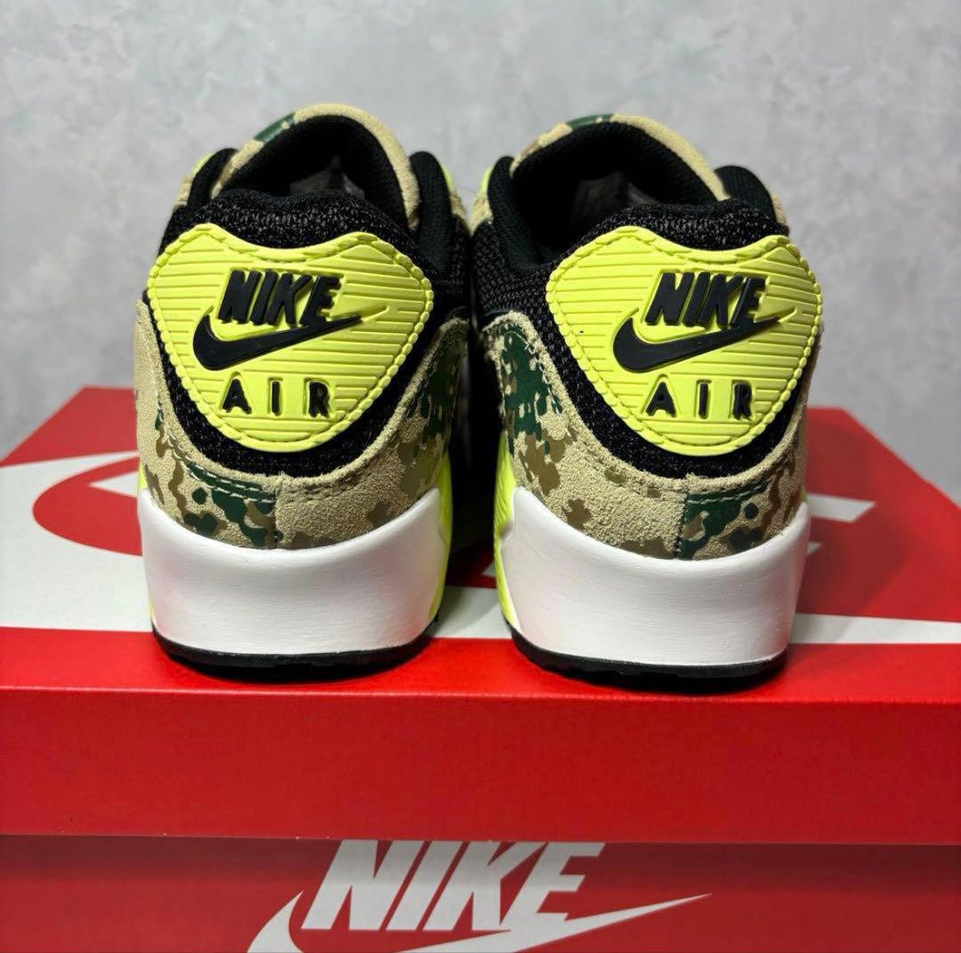 1番人気カラー⭐︎新品⭐︎ナイキ エアマックス 90 PRM カモ ライトレモン