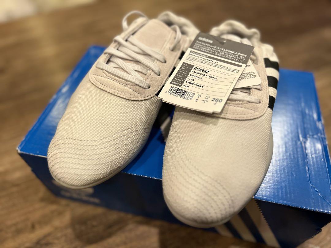 １着でも送料無料 未使用 EE6822 スリッポン シューズ テコンドー 26cm adidas パンツ