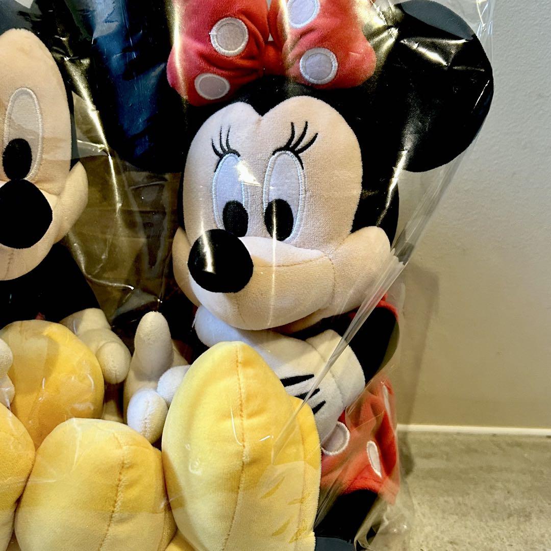 ディズニー(ミッキー&ミニー&プルート)ぬいぐるみ3体セット
